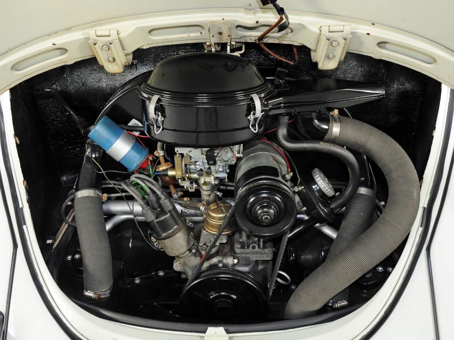 Моторный отсек Volkswagen Beetle 1969 года  (NA) (фото 7 из 8)